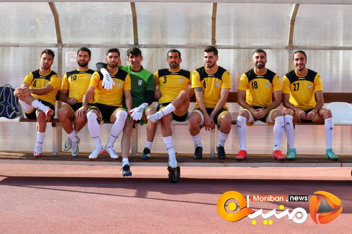 آخرین تمرین تیم ملی قبل از بازی با لبنان