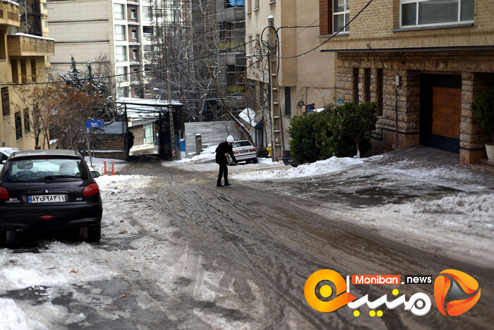 گزارش تصویری| تهران در برف
