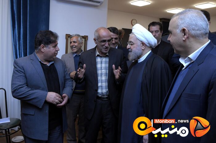 دیدار جمعی از فرهنگیان با حسن روحانی